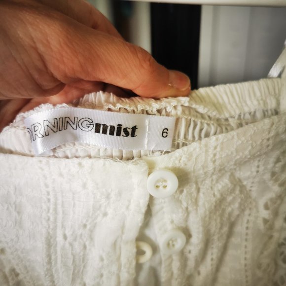 Lace Cotton Embroidered Dress - Picture 4 of 7